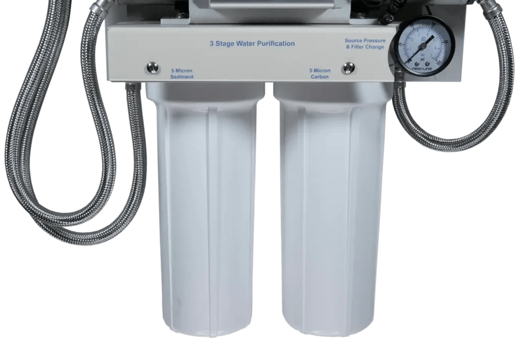 Filtration unit for Aquanet APS-100 colon hydrotherapy system, 3-stage water purification.