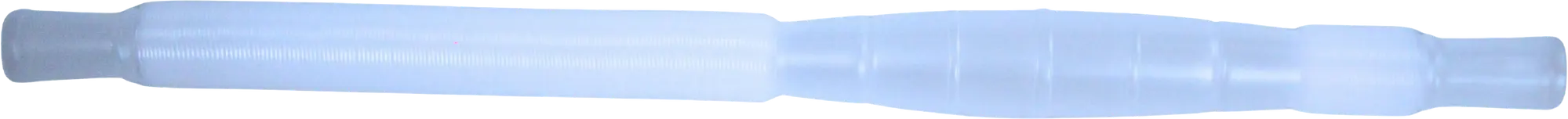 Eco-Flex hose collapsed for Aquanet colon hydrotherapy systems, medical replacement part, regular size.