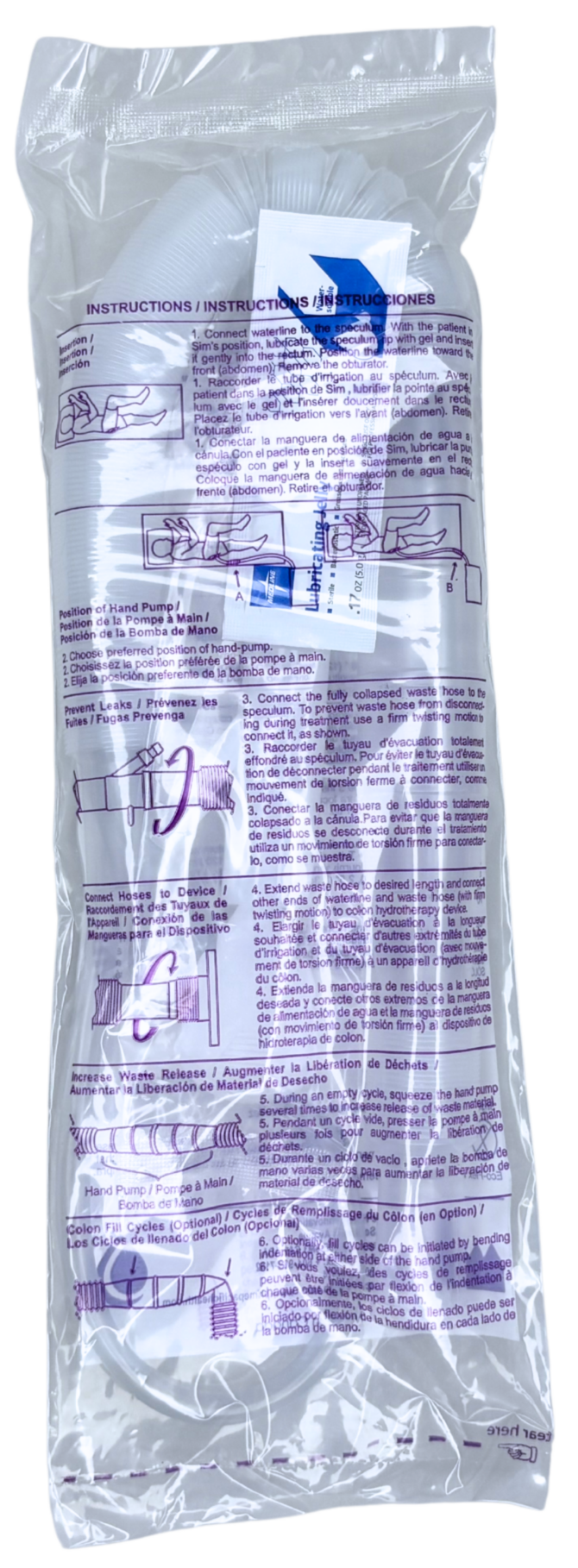 Eco-Flex Kit with Insertion Guide Rings, Regular (Purple Bag) - Image 2